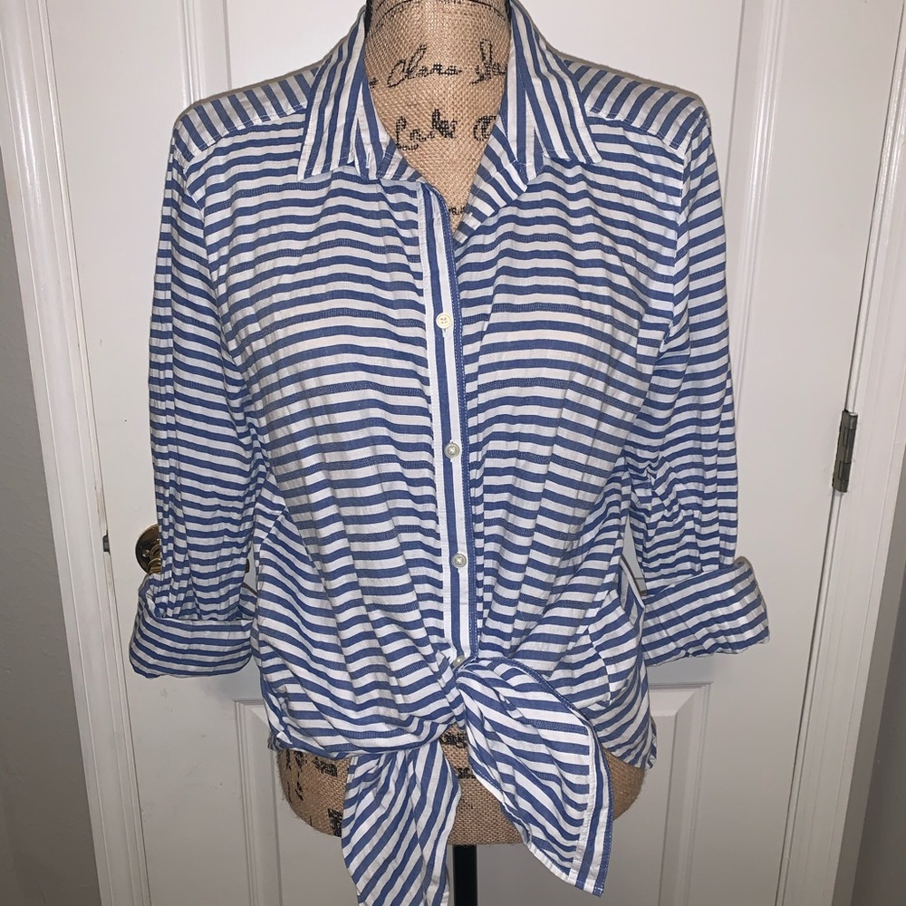 Ann Taylor LOFT Stripped Top